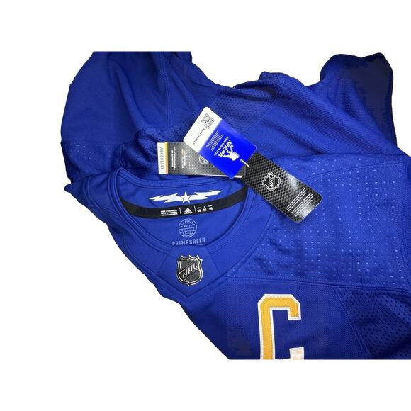 Adidas Jack Eichel Buffalo Sabres Jersey Blue Primegreen H56838 Size 56 $230 - Picture 7 of 13